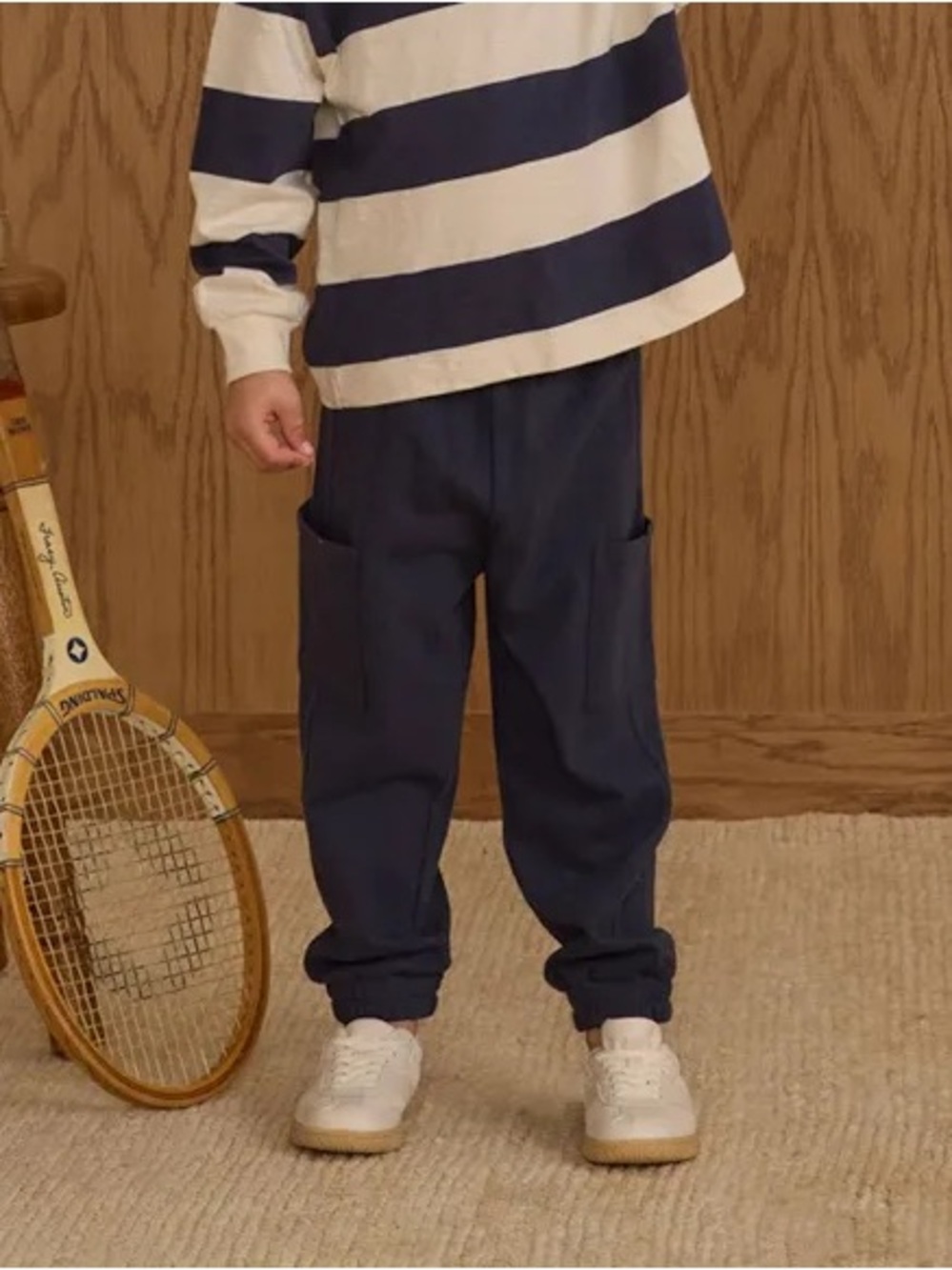 Rylee + Cru Cargo Jogger in Navy